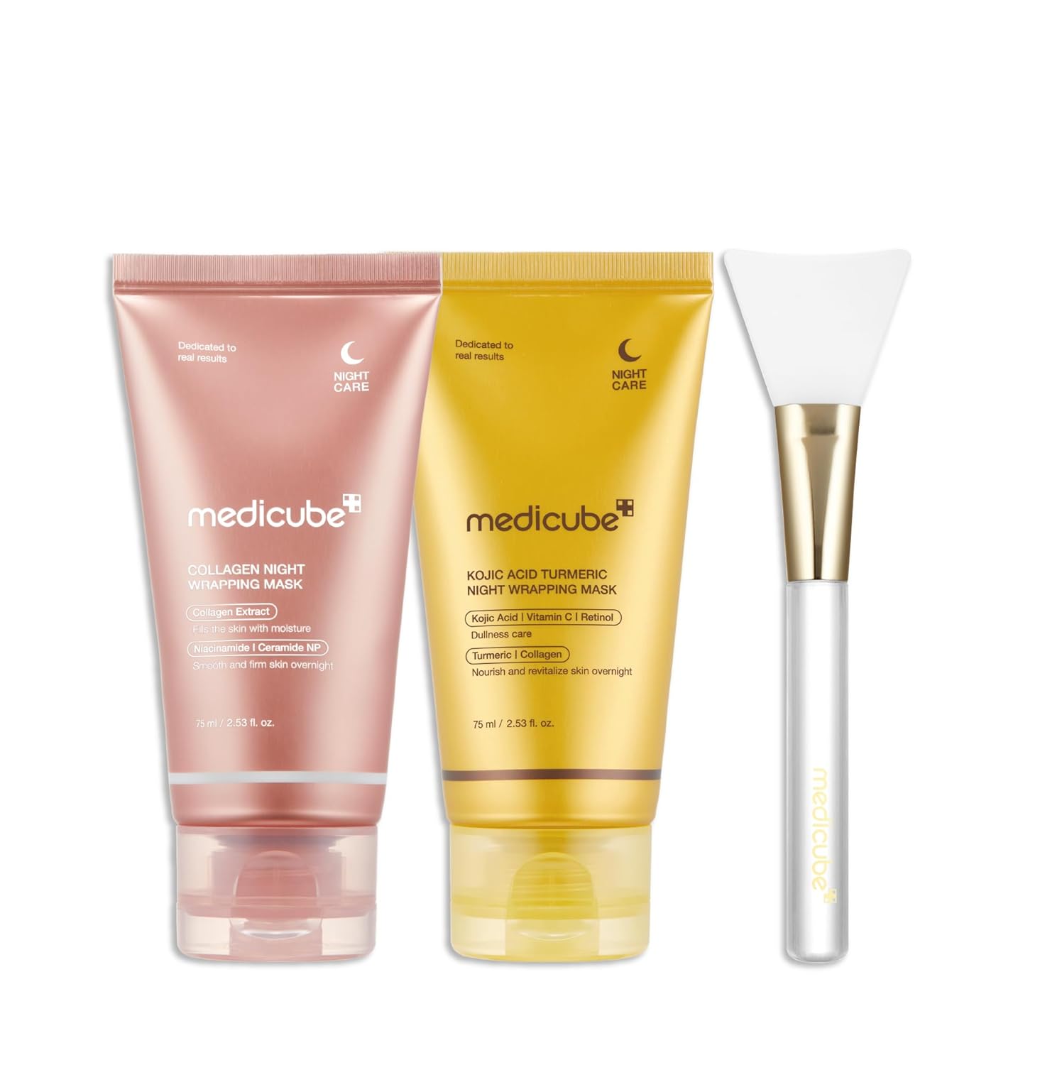 Medicube Paquete de Mascarilla Facial con Colágeno y Cúrcuma