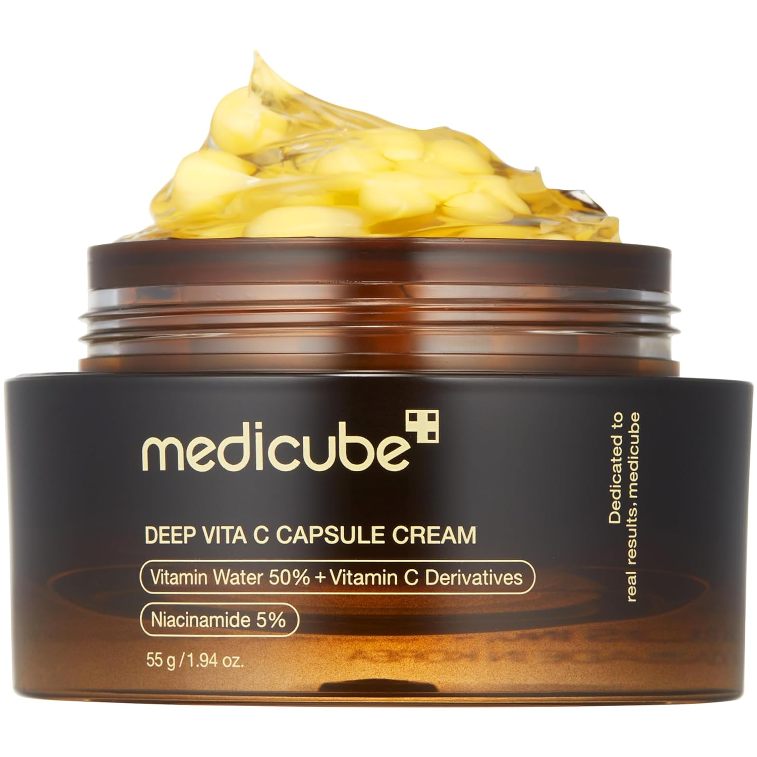 Crema facial en cápsulas doradas con vitamina C de Medicube