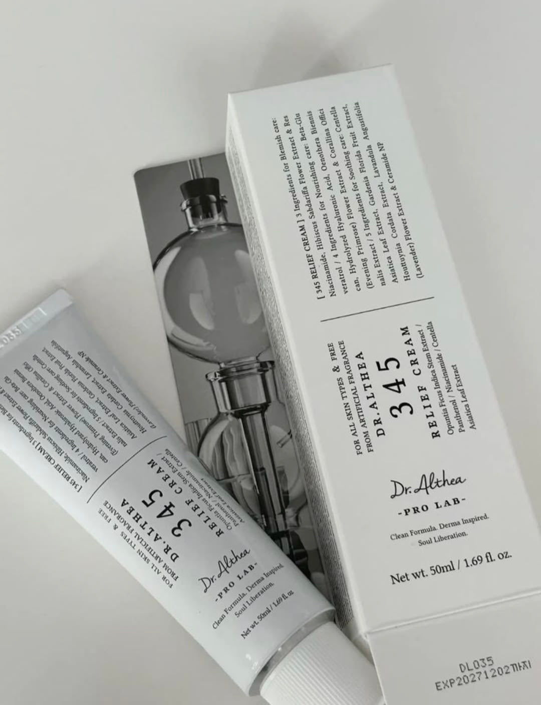345 Relief Cream – Regeneración y Cuidado Calmante para tu Piel