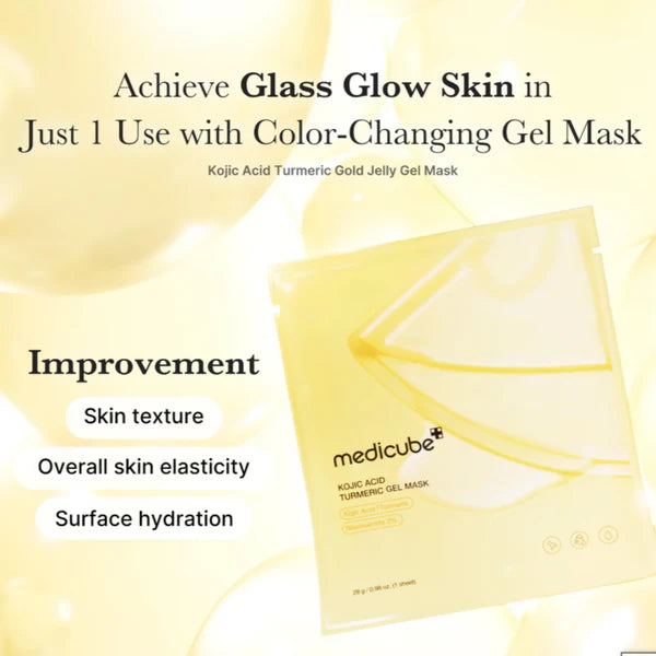 Medicube Mascarilla ácido kójico y cúrcuma